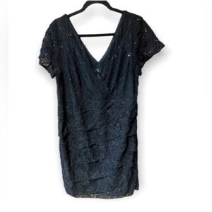Scarlett tiered sequin‎ dress NWT